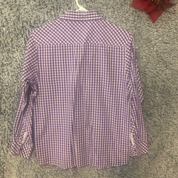 Jasper Conron Multicolor Check Short Sleeve Button Up Shirt Size 14 - Picture 3 of 7